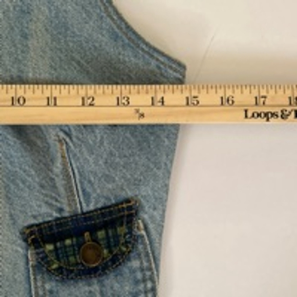 Women's Paris Blues Denim Vest Size S Blue - Picture 4 of 6